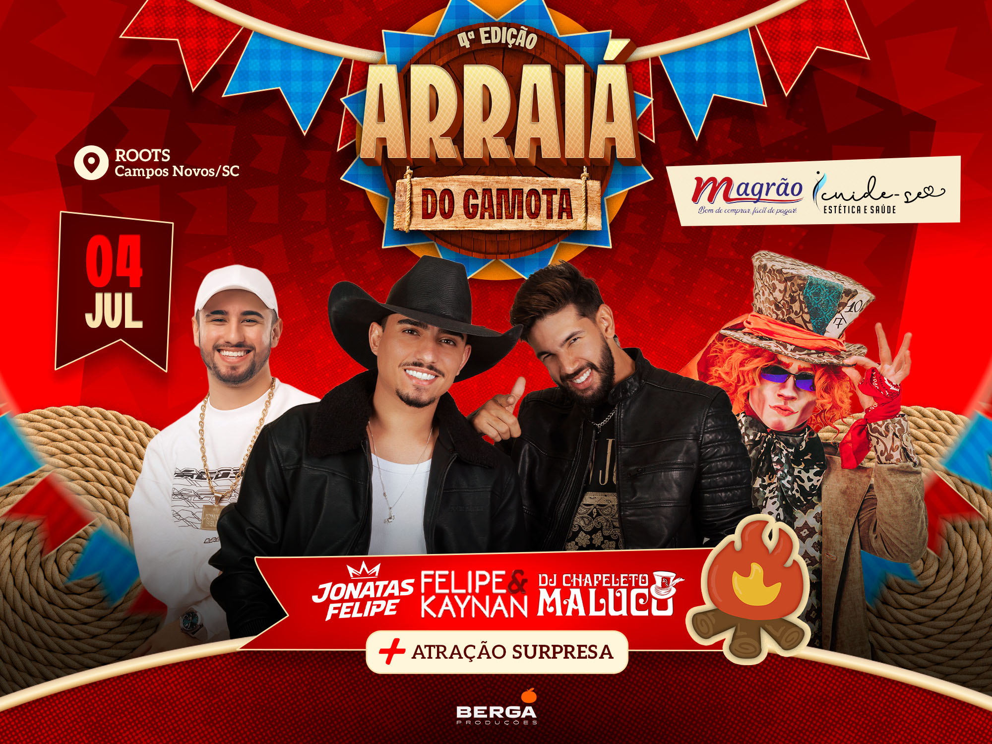 4ª Edição - ARRAIÁ DO GAMOTA